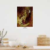 Geologin von Carl Spitzweg Poster (Küche)