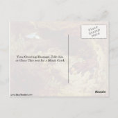 Geologin von Carl Spitzweg Postkarte (Rückseite)