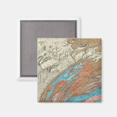 Geologische Formationen Magnet (Vorderseite/Rückseite)