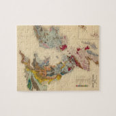 Geologische Karte, Britische Inseln Puzzle (Horizontal)