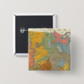 Geologische Karte der USA Button (Vorne & Hinten)