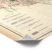 Geologische Karte der USA Poster (Ecke)