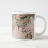 Geologische Karte der Welt Jumbo-Tasse (Rechts)