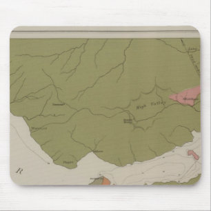 Geologische Karte des Clear Lake District Mousepad