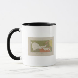 Geologische Karte des Clear Lake District Tasse