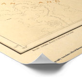 Geologische Karte des Colorado-Plateaus Poster (Ecke)