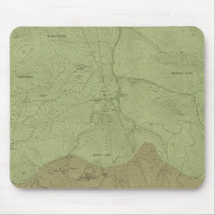 Geologische Karte des Distrikts New Idria Mousepad