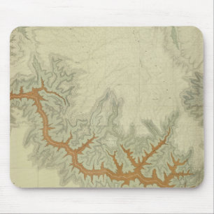 Geologische Karte des Kaibab-Plateaus Mousepad