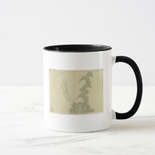 Geologische Karte des Südens 3 Tasse (Rechts)