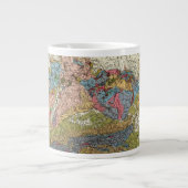 Geologische Karte Deutschlands Jumbo-Tasse (Vorderseite)
