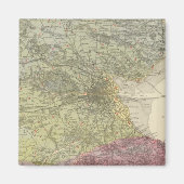 Geologische Karte Dublin Magnet (Vorne)