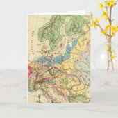 Geologische Karte Europas (Gelbe Blume)