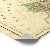 Geologische Karte Europas Poster (Ecke)