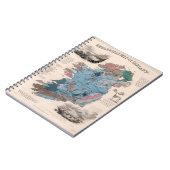 Geologische Karte Irlands Notizblock (Linke Seite)