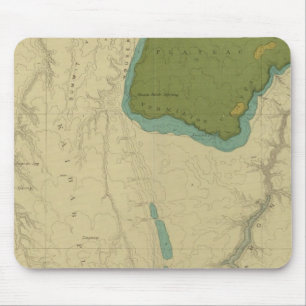 Geologische Karte mit dem Kanab Mousepad