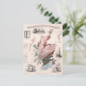 Geologische Karte Schottlands (Stehend Vorderseite)