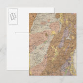 Geologische Karte von New Hampshire 4 (Vorne/Hinten)