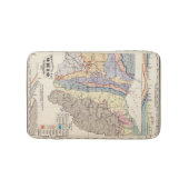 Geologische Karte von Ohio Badematte (Vorderseite)