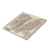 Geologische Karte von Ohio Fliese (Seite)