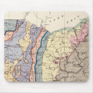 Geologische Karte von Ohio Mousepad