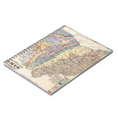 Geologische Karte von Ohio Notizblock (Linke Seite)