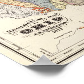 Geologische Karte von Ohio Poster (Ecke)