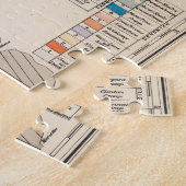 Geologische Karte von Ohio Puzzle (Seite)