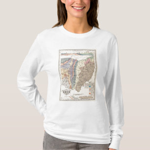 Geologische Karte von Ohio T-Shirt