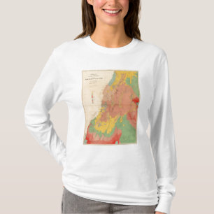 Geologische Karte von Utah T-Shirt