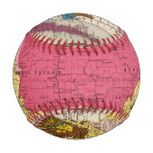Geologische Karte von Wisconsin Baseball (Vorderseite)