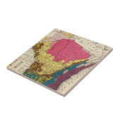 Geologische Karte von Wisconsin Fliese (Seite)