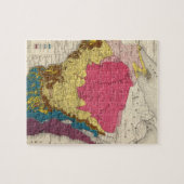 Geologische Karte von Wisconsin Puzzle (Horizontal)