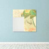 Geologische Kartenblätter Leinwanddruck (Insitu (Holzboden))