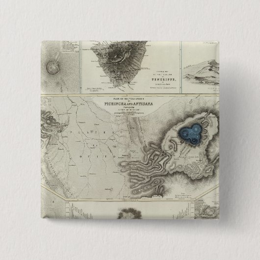 Geologische Phänomene Button (Vorderseite)