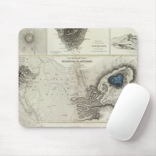 Geologische Phänomene Mousepad (Mit Mouse)