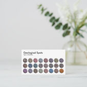 Geologische Stätten - Perle Visitenkarte (Stehend Vorderseite)