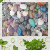 Geologische Steine! Küchentuch (Gefaltet)