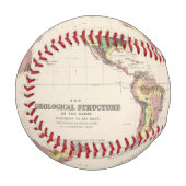 Geologische Struktur der Erde Baseball (Vorderseite Links)