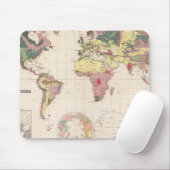 Geologische Struktur des Globus Mousepad (Mit Mouse)