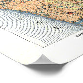 Geologische Übersichtskarte der USA Poster (Ecke)