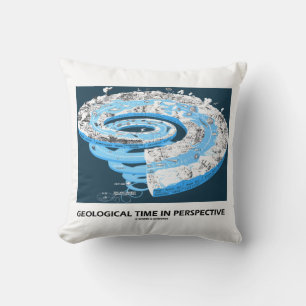 Geologische Zeit in Perspektive (Erdgeschichte) Kissen