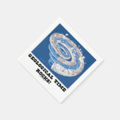 Geologische Zeitgesteine! (Geologisches Zeitalter) Serviette (Ecke)