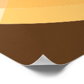 Geologische Zeitspirale Poster (Ecke)