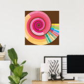 Geologische Zeitspirale Poster (Heimbüro)