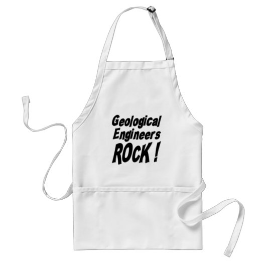Geologischer Ingenieur-Felsen! Schürze (Vorne)
