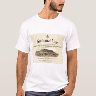 Geologisches Atlas-Titelblatt T-Shirt