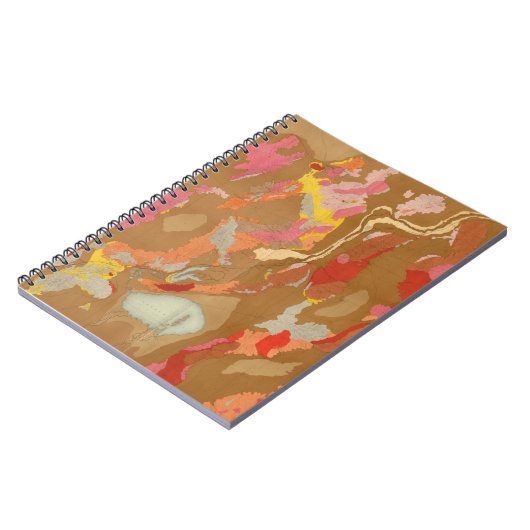 Geologisches Nevada-Becken Notizblock (Linke Seite)