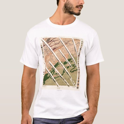 Geologisches Studie von Tennessee und Nord T-Shirt (Vorderseite)