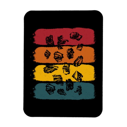 Geologist Geology Rocks Magnet (Vertikal)