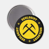 Geologist Magnet (Vorderseite/Rückseite)
